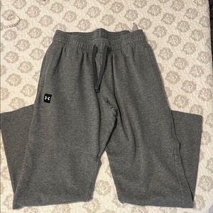 Under Armour Men's Dark Gray Jogger Sweatpants with Logo